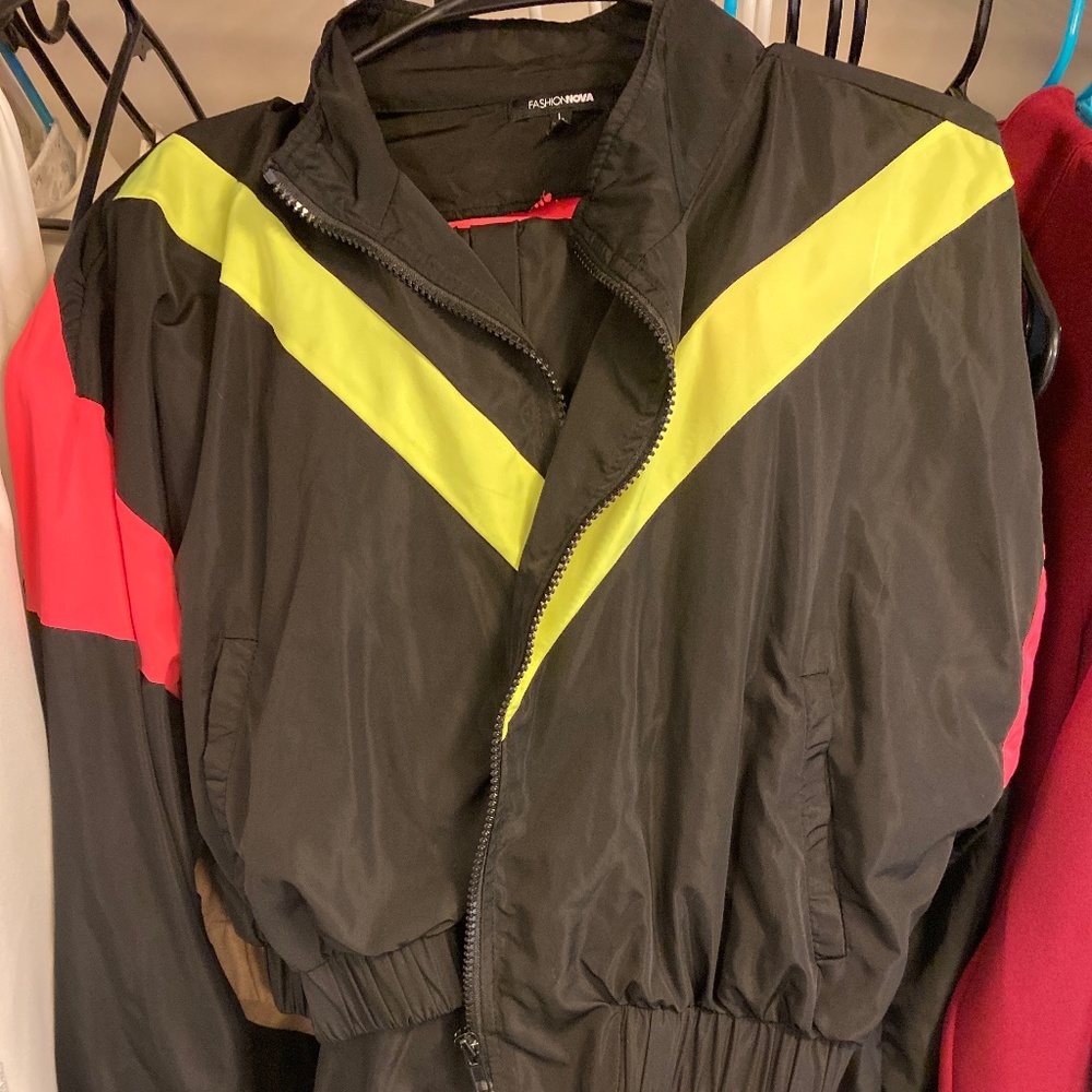 Color Block Jogger Set